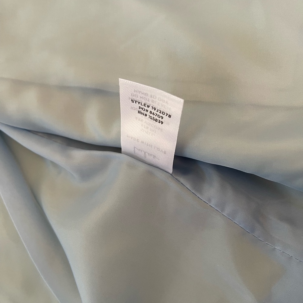 NWT Lulus Out for the Night Blue Vegan Leather Moto Jacket - Picture 6 of 6